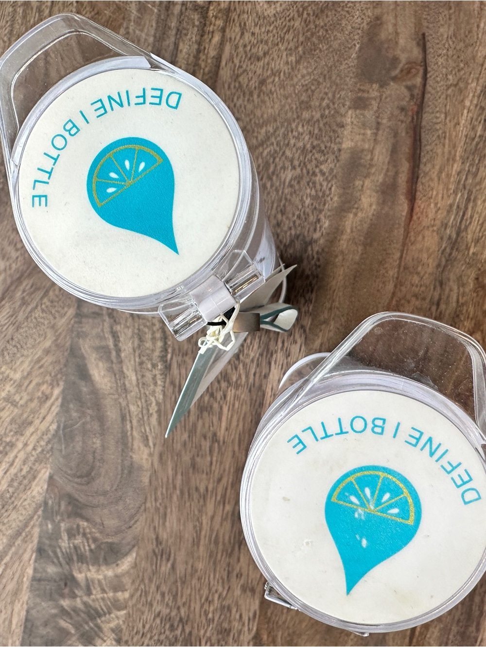 1 NWTs - Define Bottle Clear Travel Containers (Set of 2)